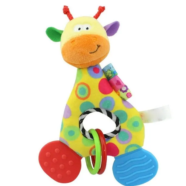 Kbkybuyz Baby Rattle Teether Plush Babe Toys Sets