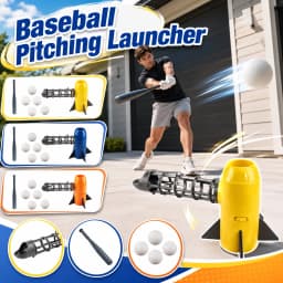 Kids Auto Baseball Pitching Machine 2 in 1 - Thumbnail 1