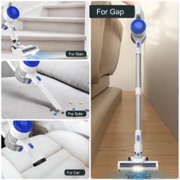 Carevac Cordless Stick Vacuum Cleaner Lightweight - Thumbnail 4
