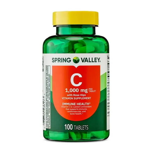 Spring Valley Vitamin with Rose Hips Dietary