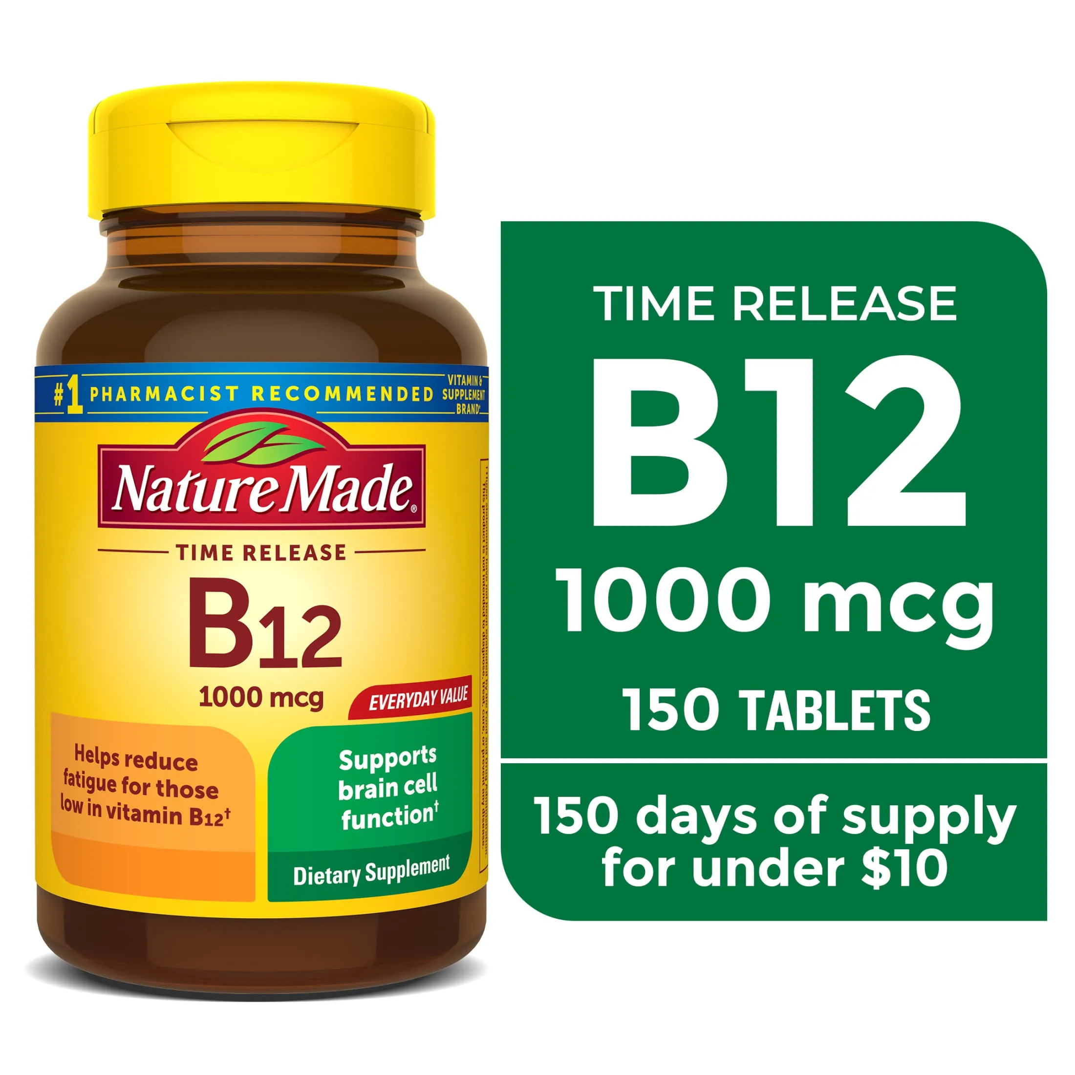 Nature Made Vitamin B12 1000 Mcg Time Release