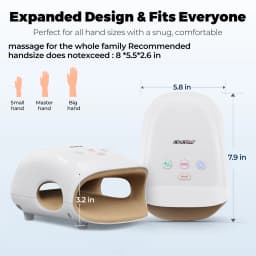 Cincom Cordless Hand Massager with Heat - Thumbnail 7