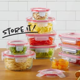 Pyrex Freshlock 10 Piece Glass Storage Set - Thumbnail 7