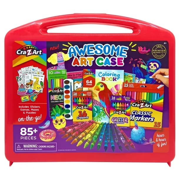 Cra Z Art Awesome Art Case Drawing Set Beginner