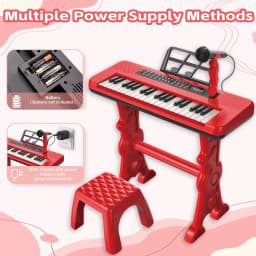 Linxuxie Keyboard Piano Toys for Kids 37 Keys - Thumbnail 6
