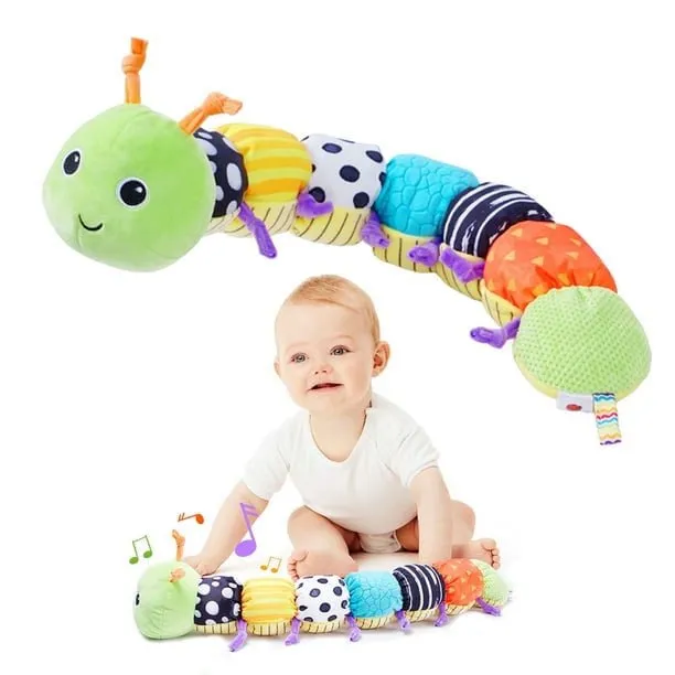 Adakot Baby Toys 6 12 Months Musical Caterpillar
