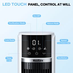 Maxkare 40 Evaporative Air Cooler 3 Modes 12H - Thumbnail 4