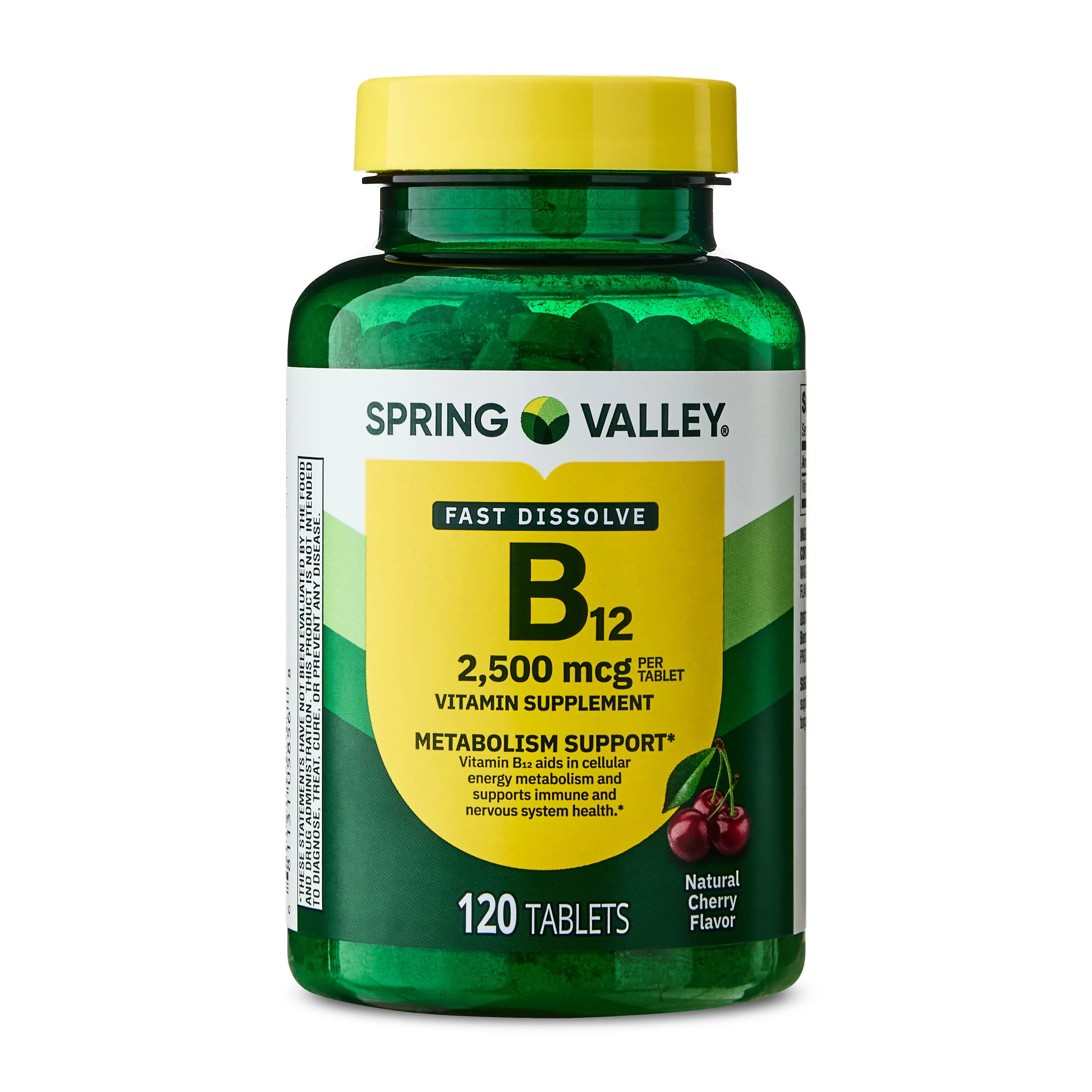 Spring Valley Vitamin B12 Supplement 2500 Mcg