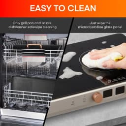 Induction Cooktop 2 Burners 1800W Countertop - Thumbnail 5