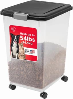 Iris Usa 54 Lbs Airtight Pet Food Container Dog - Thumbnail 1