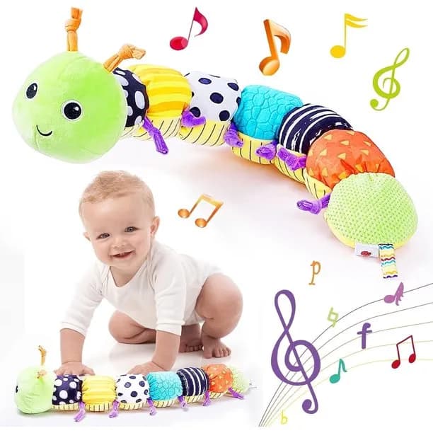 Baby Musical Caterpillar Toys Infant Stuffed