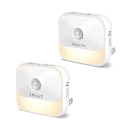 Zisuyu 2 Pack Dimmable Motion Sensor LED Night - Thumbnail 1