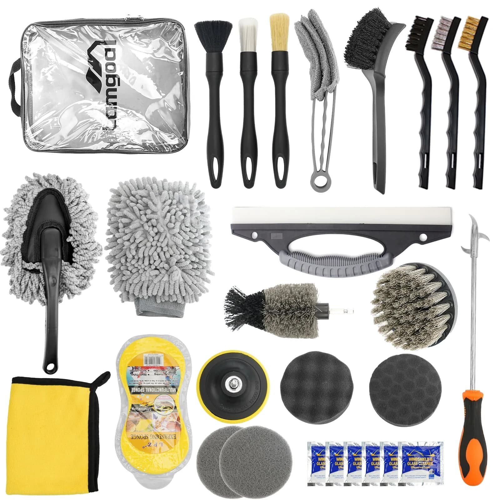 28 Pcs Car Cleaning Tools Kit Car Detailing Kit