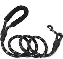 Rope Dog Leash 65 Ft with Comfortable Padded - Thumbnail 1