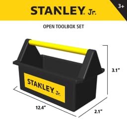 Kids Tool Box 18 Piece Toy Tool Set for Pretend - Thumbnail 3