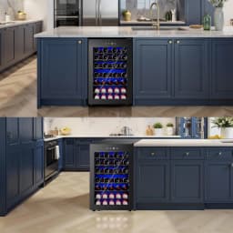 Simzlife 45 Bottle Wine Cooler Refrigeratorbuilt - Thumbnail 10