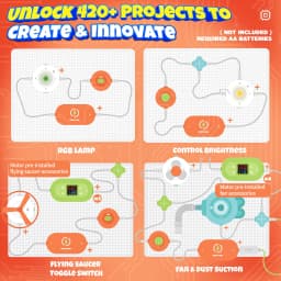 Ycfun Kids Experiment Science Kit Circuit Board - Thumbnail 4