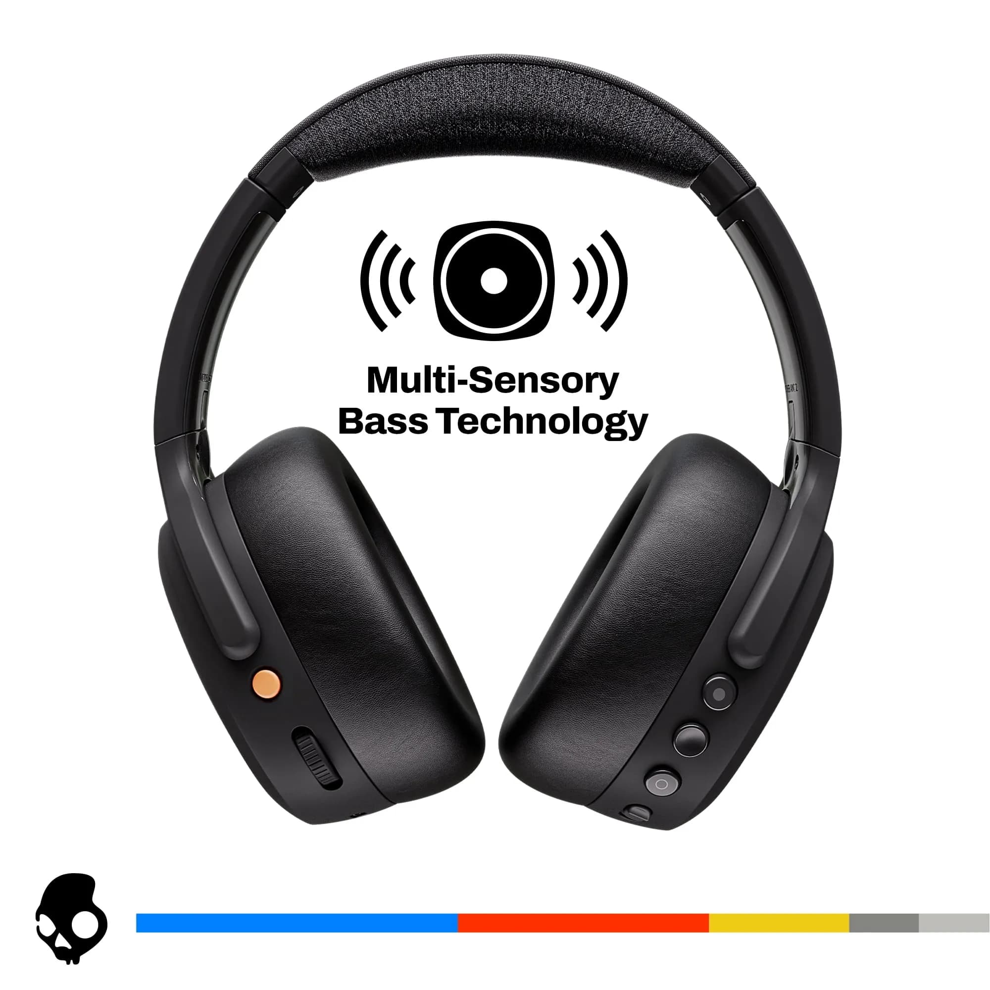 Skullcandy Crusher ANC XT 2 over-Ear Noise Cancelling Headphones, Black