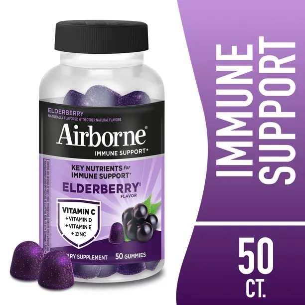 Airborne Vitamin C and Zinc Immune Support Gummies