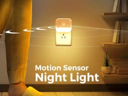 Zisuyu 2 Pack Dimmable Motion Sensor LED Night - Thumbnail 8