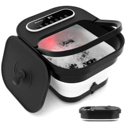 Maxkare Collapsible Foot Spa with Massager and - Thumbnail 1