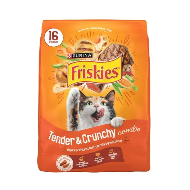 Purina Friskies Tender and Crunchy Dry Cat Food