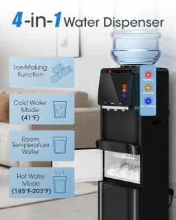Patiosunny 4 in 1 Water Dispenser with Ice Maker - Thumbnail 4