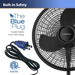 Lasko 16 3 Speed Adjustable Oscillating Pedestal - Thumbnail 6
