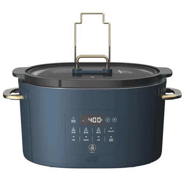 Thyme and Table 6QT Programmable Slow Cooker