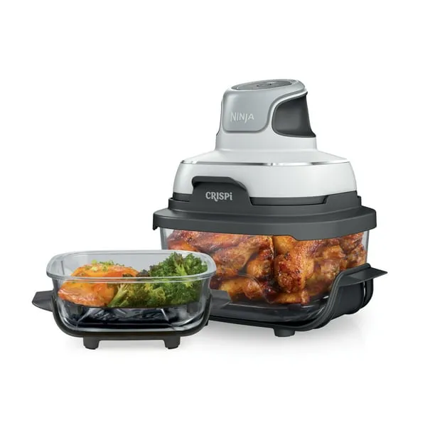 Ninja Crispi 3 in 1 Glass Air Fryer 4 Qt and 5 Cup
