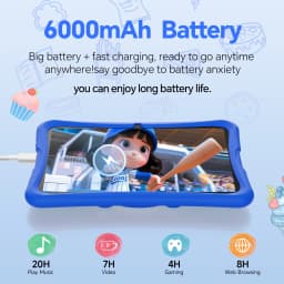 101 Android 15 Kids Tablet 6GB32GB and Dual Camera - Thumbnail 3