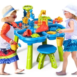 Dinosaur Planet Sand Water Table for Toddlers 4 in - Thumbnail 1