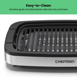 Chefman 6 Serving Electric Indoor Grill W - Thumbnail 6