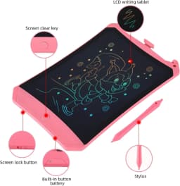 2 Pack LCD Writing Tablet 85 Inch Reusable Drawing - Thumbnail 8