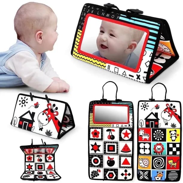 Tummy Time Mirror Newborn Toys Infant Toys 0 3 6 9