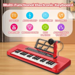 Linxuxie Keyboard Piano Toys for Kids 37 Keys - Thumbnail 5