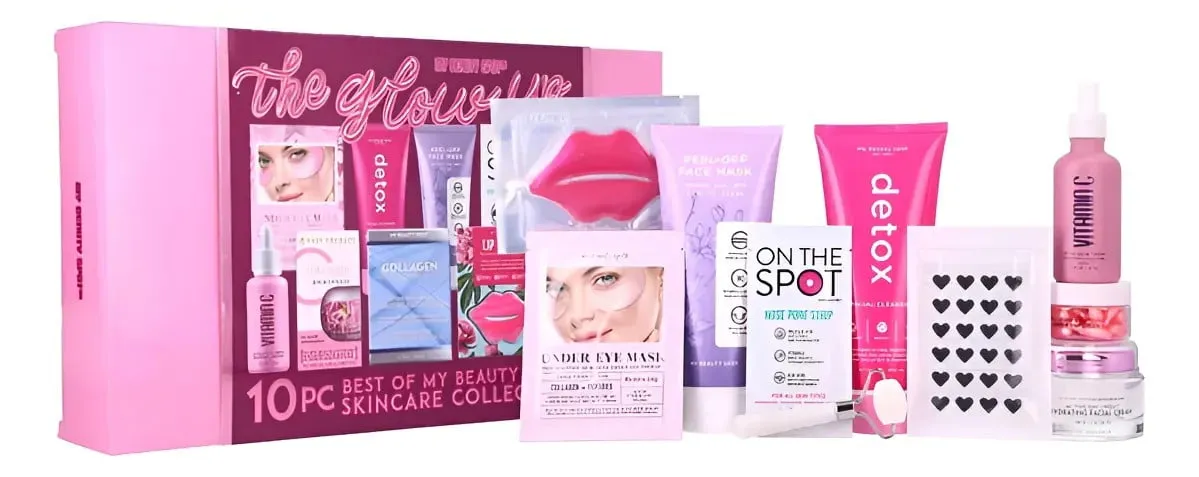 The Glow Up 10 Piece Skincare Collection Set by My