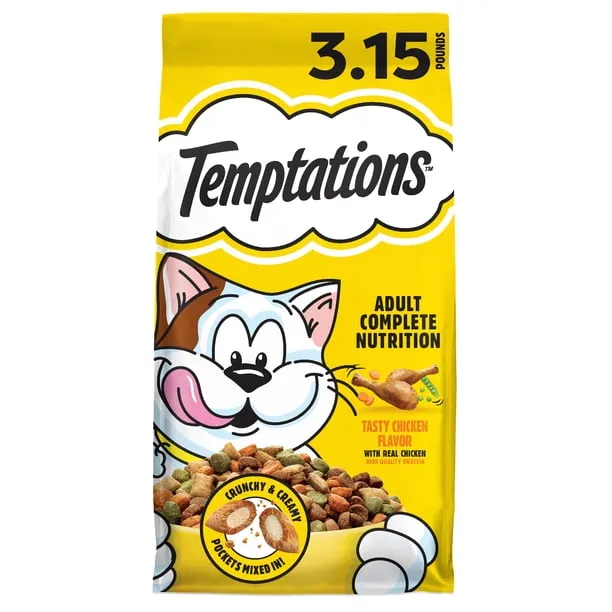 Temptations Tasty Chicken Flavor Dry Cat Food 315