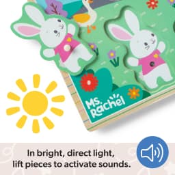 Ms. Rachel Melissa and Doug Wooden Song Peg Puzzle - Thumbnail 4