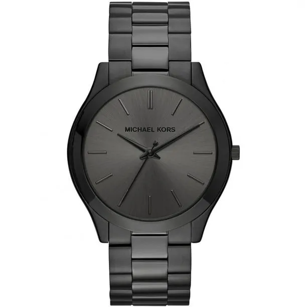 Men's Slim Runway Black Watch MK8507