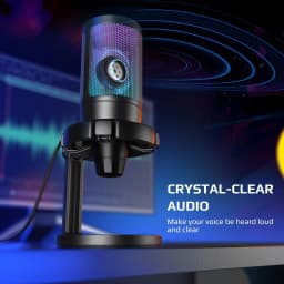 Fifine Gaming Microphone for Pc Computer Ps5 Ps4 - Thumbnail 4