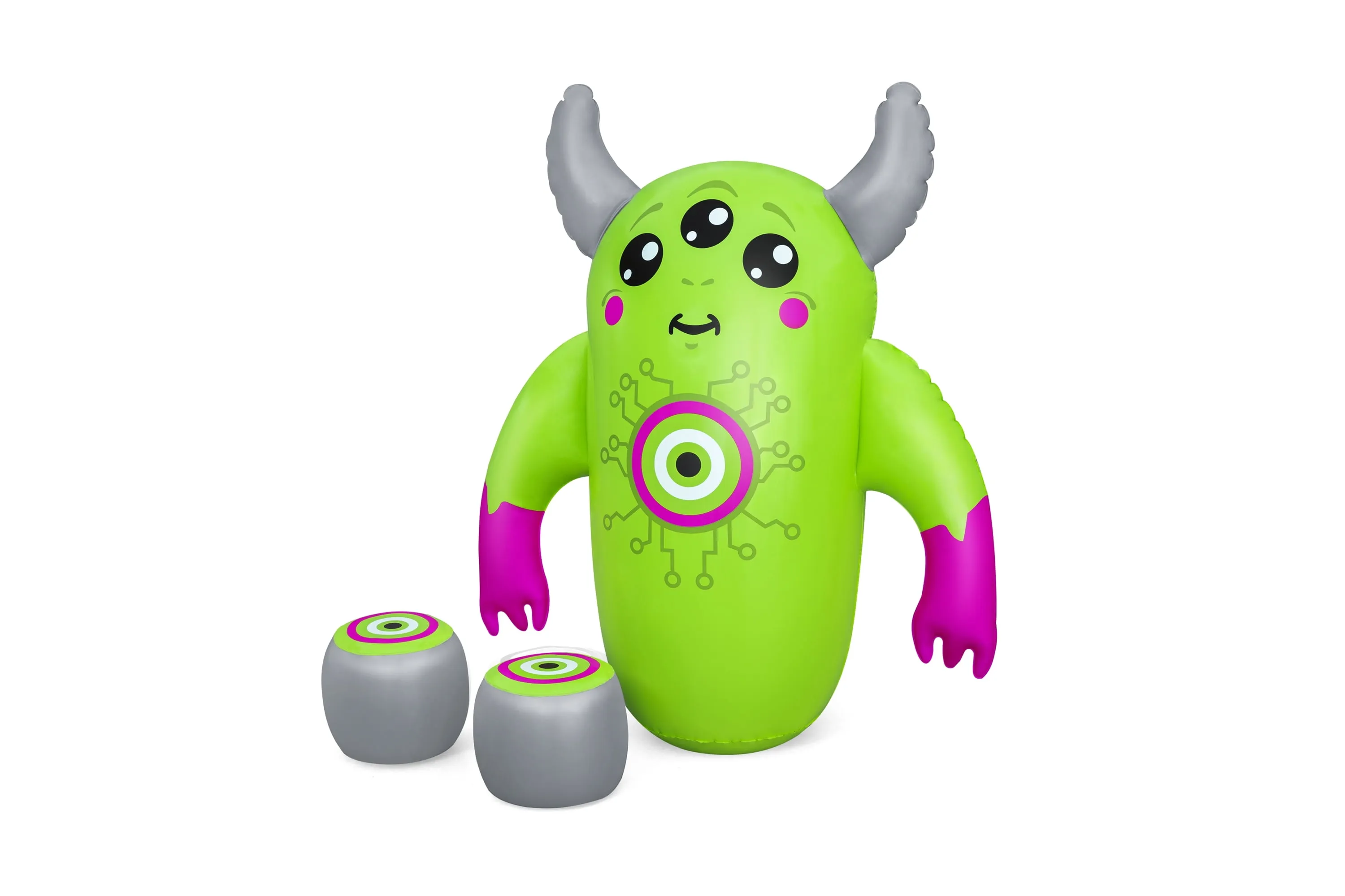 Play Day Kids Monster Inflatable Bop Bag