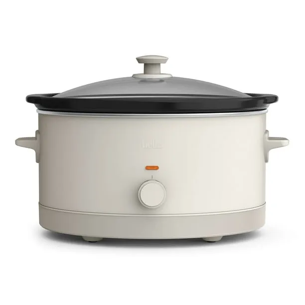 Bella 6 Qt Manual Slow Cooker with 3 Temperature
