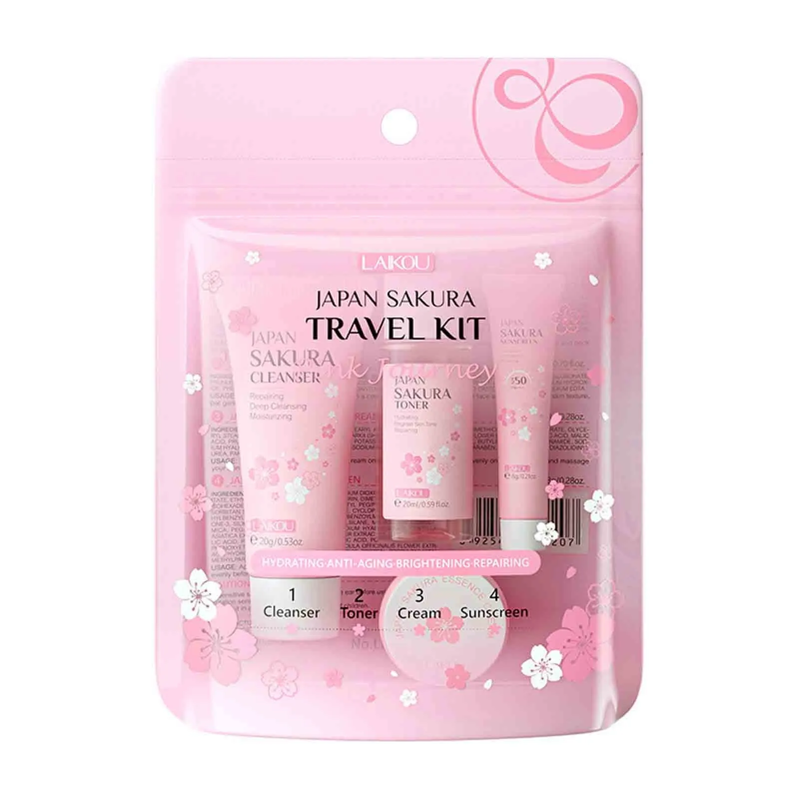 Fstdelivery Up to 50 Off Travel Set 4 Piece Facial