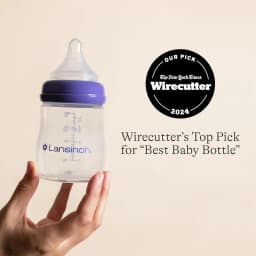 Lansinoh Anti Colic Baby Bottle for Breastfeeding - Thumbnail 5