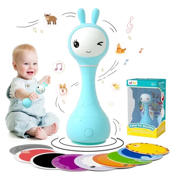 Alilo Smarty Bunny Baby Rattle Infants Musical