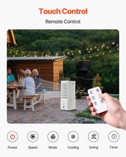 Vevor Portable Air Conditioner 9L 550 Cfm Swamp - Thumbnail 5