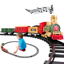 Train Set Toys Electric Train Toy for Boys W - Thumbnail 1