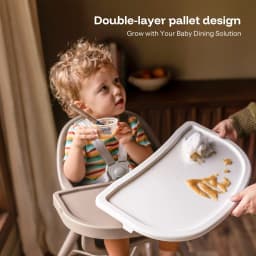Harppa 3 in 1 Convertible Baby High Chair Feeding - Thumbnail 8