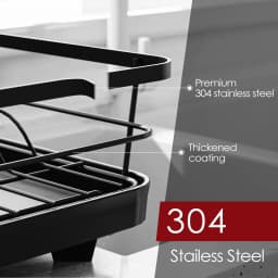 Sakugi Dish Drying Rack Compact Dish Racks for - Thumbnail 4